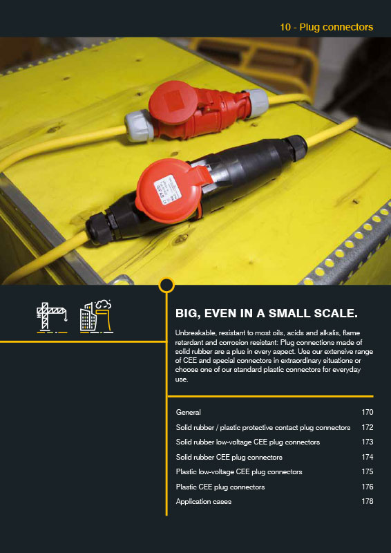 10 Plug connectors