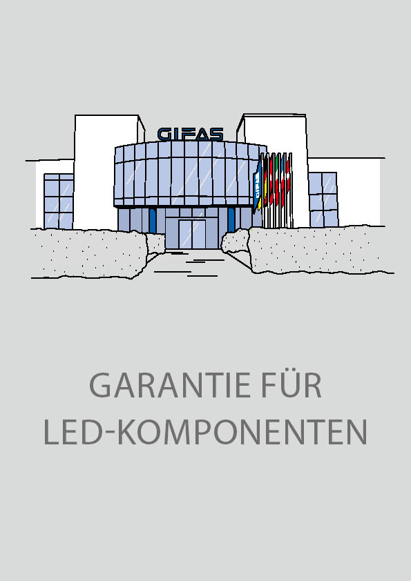 Warranty for LED components – German Version