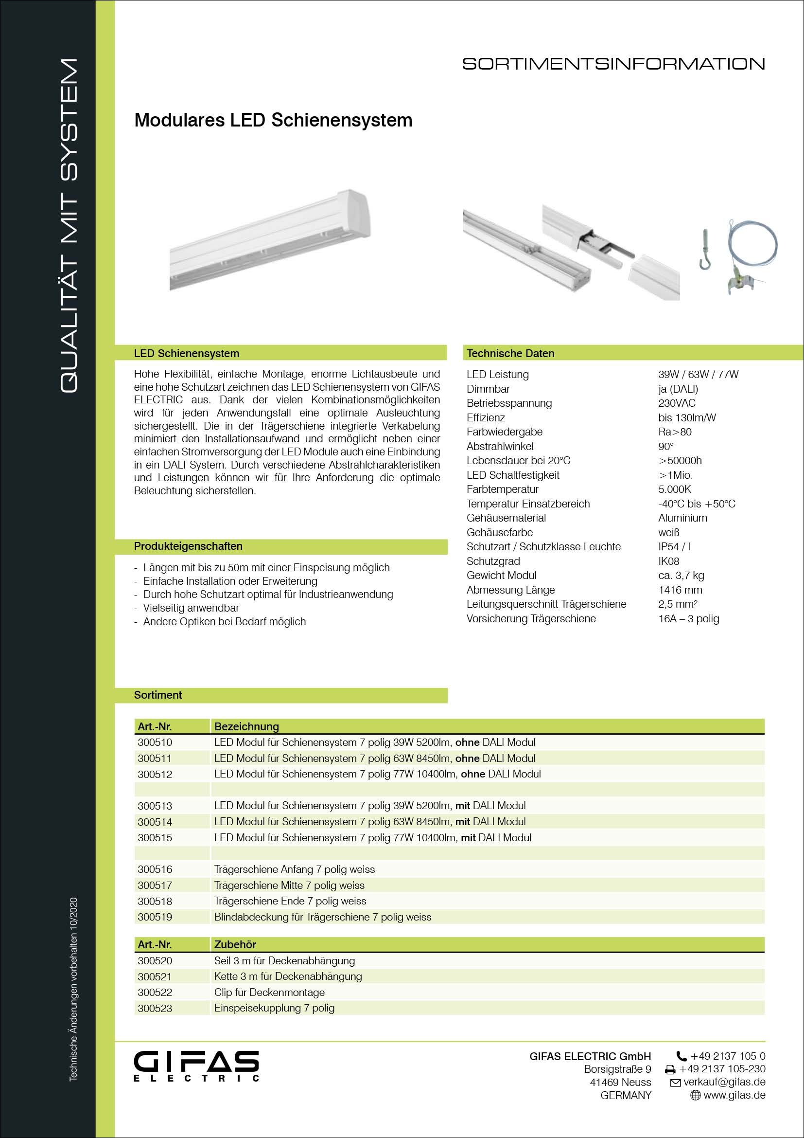 LED Schienensystem