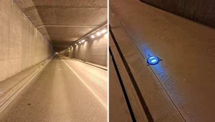 MarkLED i1 sorgt für klare Orientierung im Tunnelbetrieb