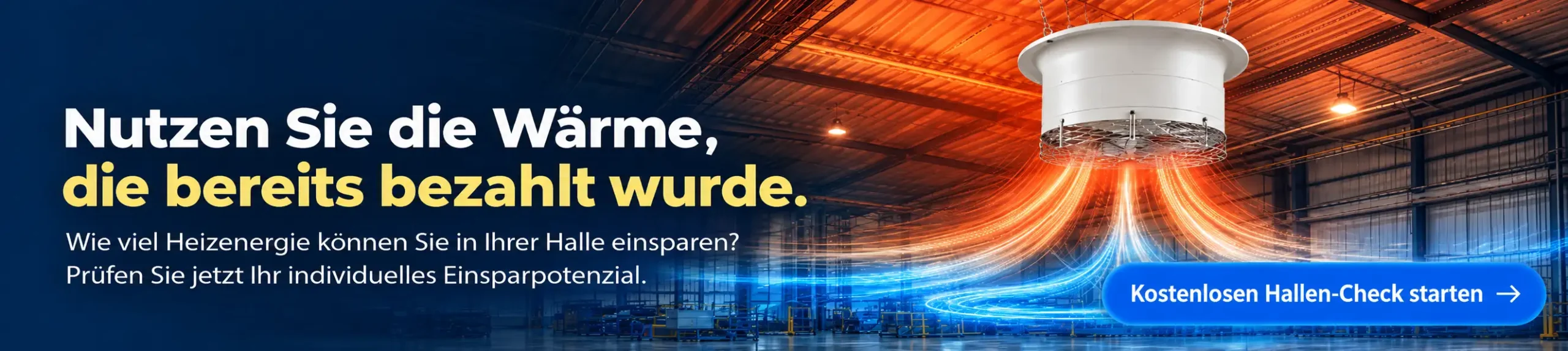Wärme clever nutzen im Hallen-Check